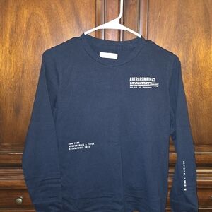 Abercrombie & Fitch Black Long Sleeve Shirt